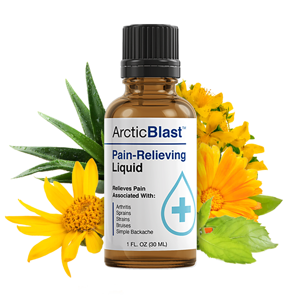 ArcticBlast Pain Relieving Liquid bottle